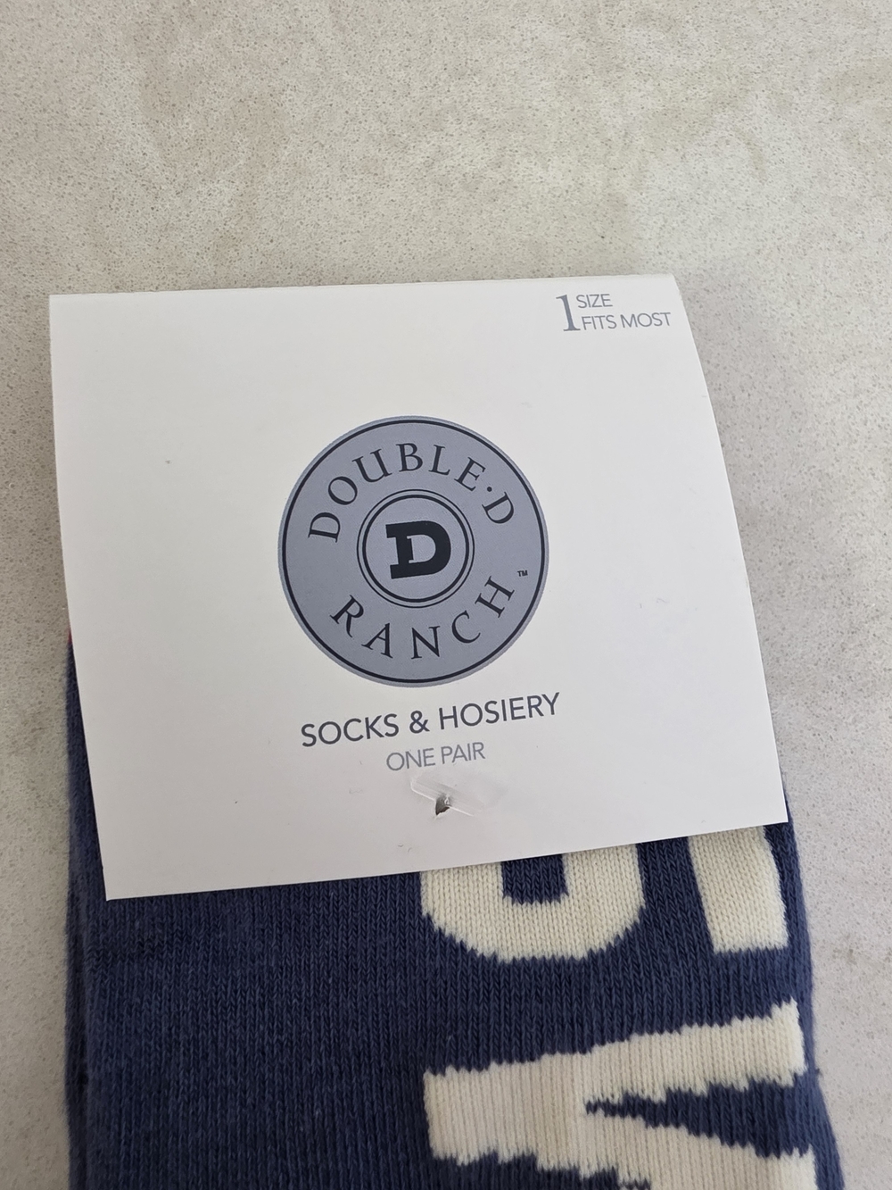 Double D Ranch Rodeo Sweet Rodeo Western Socks NWT One Size - Picture 4 of 4
